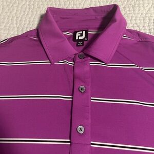 FootJoy Men's Vibrant Purple Polo